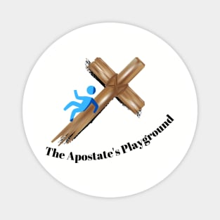 The Apostate's Playground Slide Logo Magnet